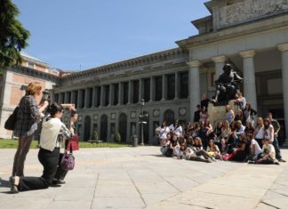 turistas Madrid