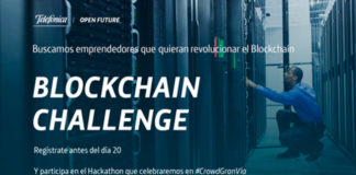 Hackathon sobre blockchain. Telefónica Open Future_