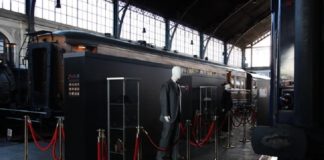 Trenes y novela negra en el Museo del Ferrocarril