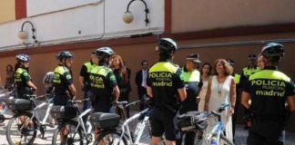 policia municipal en bici
