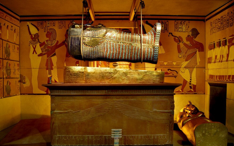 tutankhamon, tumba de tutankhamon, exposicion tutankhamon, exposicion egipto en madrid