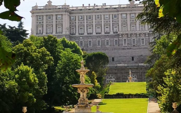 campos del moro palacio real