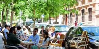 Madrid tiene más terrazas en el espacio público que antes de la pandemia