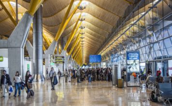 Aeropuerto Adolfo Suárez Madrid-Barajas registró 5,5 millones de pasajeros en julio