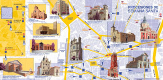 Madrid edita mapa ilustrado para guiar a turistas en Semana Santa