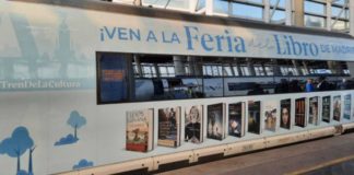 Tren de la Cultura une las ferias del libro de Madrid y Zaragoza