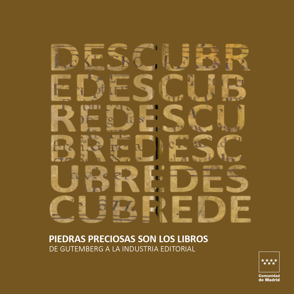 Madrid presenta ‘Piedras preciosas son los libros. De Gutemberg a la industria editorial’